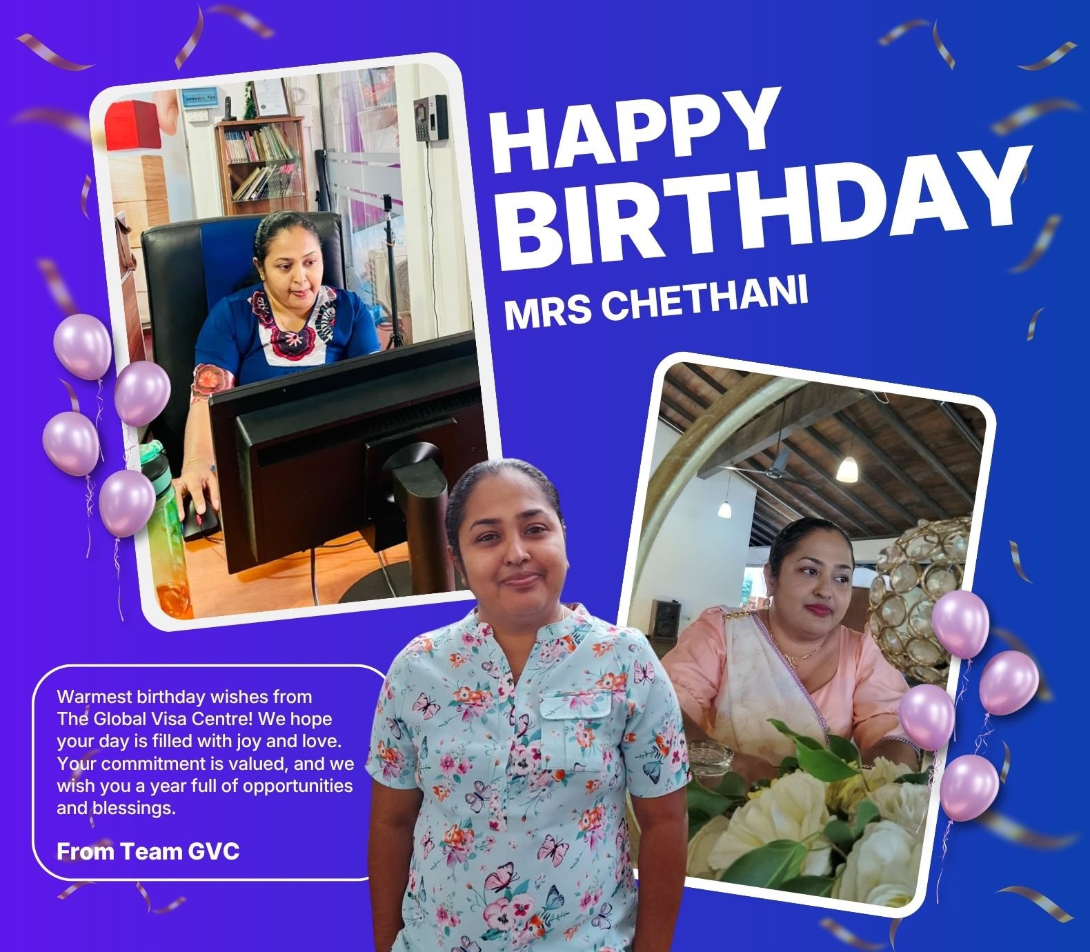 Happy Birthday Chethani