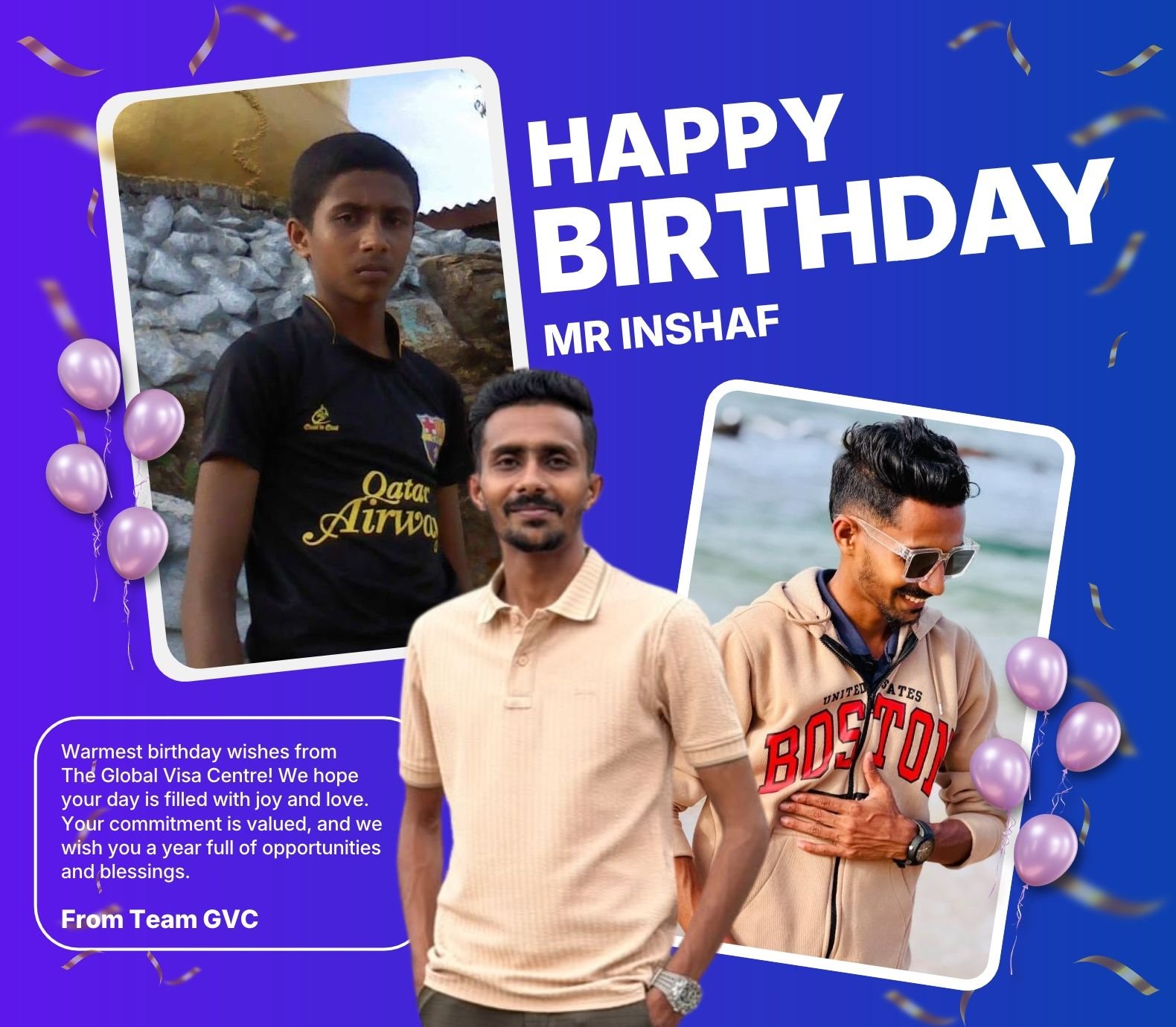 Happy Birthday Mr Inshaf